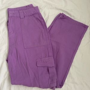 Shein Purple Cargo Pants